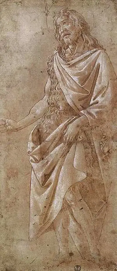 St John the Baptist Sandro Botticelli